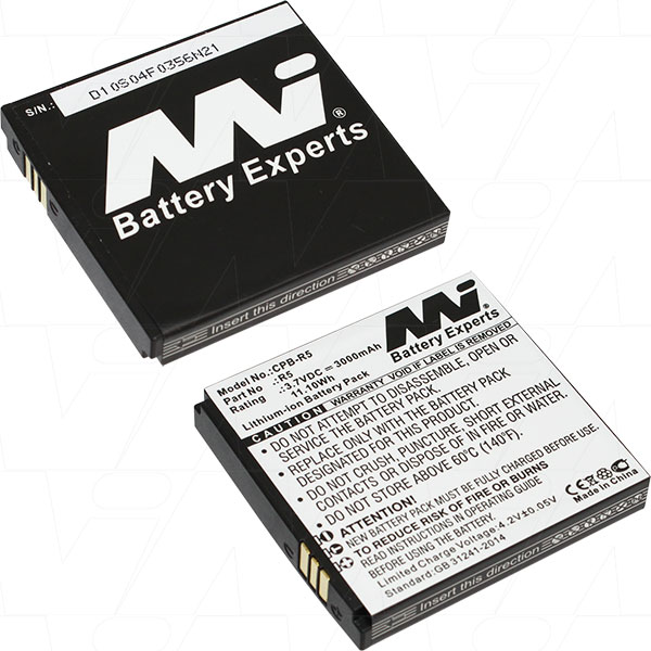 MI Battery Experts CPB-R5-BP1